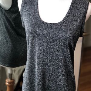 J. Crew Metallic Sparkle Tank